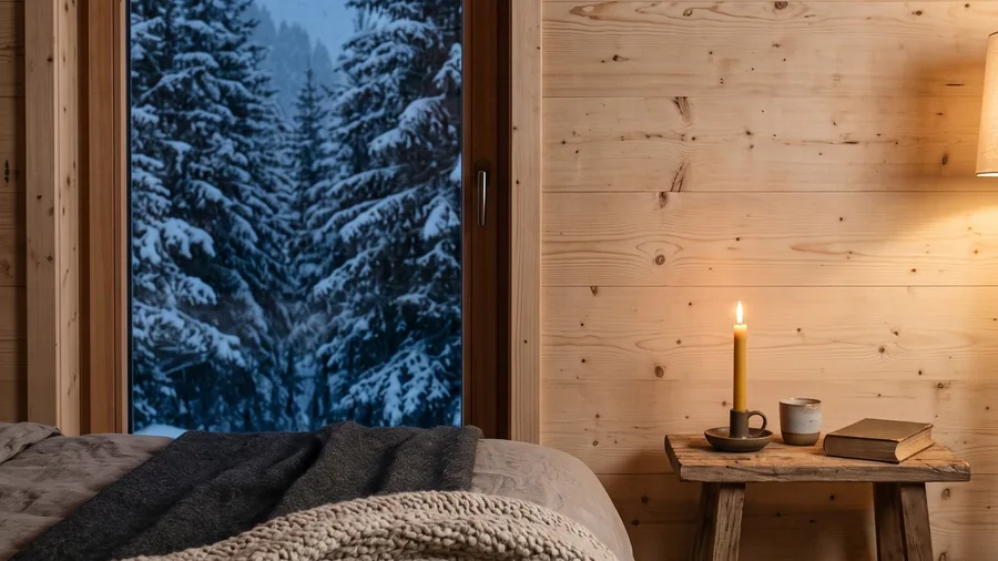 Imagen ilustrativa de Arctic TreeHouse Hotel: Nidos de tejuelas sobre pilotes, cada cama mirando al norte, hacia el bosque y la aurora