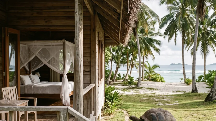 Imagen ilustrativa de Bird Island Lodge: Una isla de coral en el extremo norte de las Seychelles, compartida con un millón de aves marinas