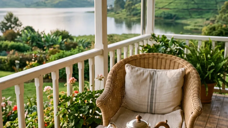 Imagen ilustrativa de Ceylon Tea Trails: Cinco bungalows de plantadores de té sobre un lago de montaña, llevados como casas privadas