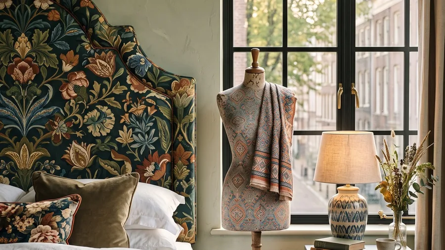 Imagen ilustrativa de Crosby Street Hotel: El color de Kit Kemp, una calle adoquinada del SoHo y un perro en la puerta