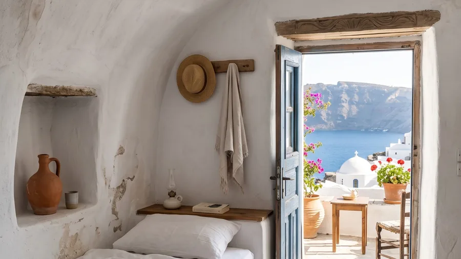 Imagen ilustrativa de Perivolas Lifestyle Houses: Casas cueva sobre la caldera de Oia, para adultos, con el traslado desde el aeropuerto incluido