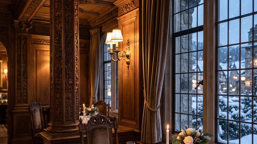 Imagen ilustrativa de Suvretta House: Un gran hotel de 1912 a las afueras de St. Moritz, con remonte propio y un spa nuevo